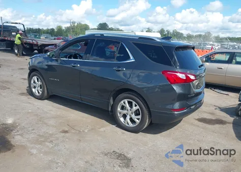 2019 Chevrolet Equinox Premier из США, поврежденный, VIN 2GNAXNEV6K6249440
